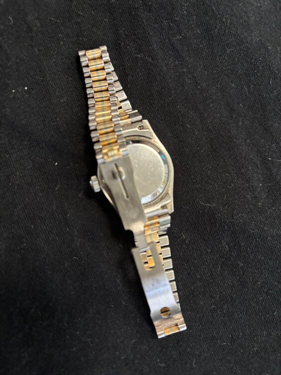 ロレックス デイトジャスト 69179bib（高級時計）の商品画像 - 査定依頼日：2025年5月22日 - 最高査定価格：1,000,000円