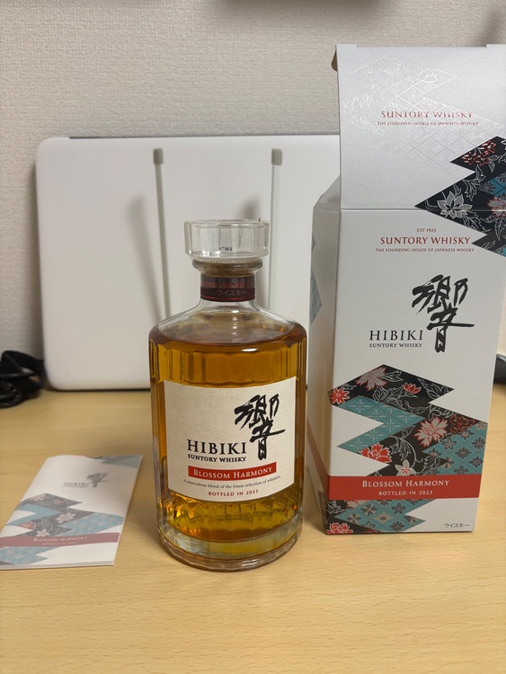 響 ブロッサムハーモニー2023（お酒）の商品画像 - 査定依頼日：2025年9月23日 - 最高査定価格：17,000円