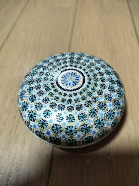久谷焼　香合（美術品・骨董品）の商品画像 - 査定依頼日：2026年10月2日 - 最高査定価格：3,000円