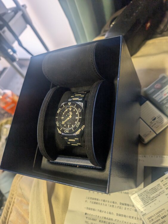 セイコー スプリントドライブ Sbgx33（高級時計）の商品画像 - 査定依頼日：2026年3月4日 - 最高査定価格：240,000円