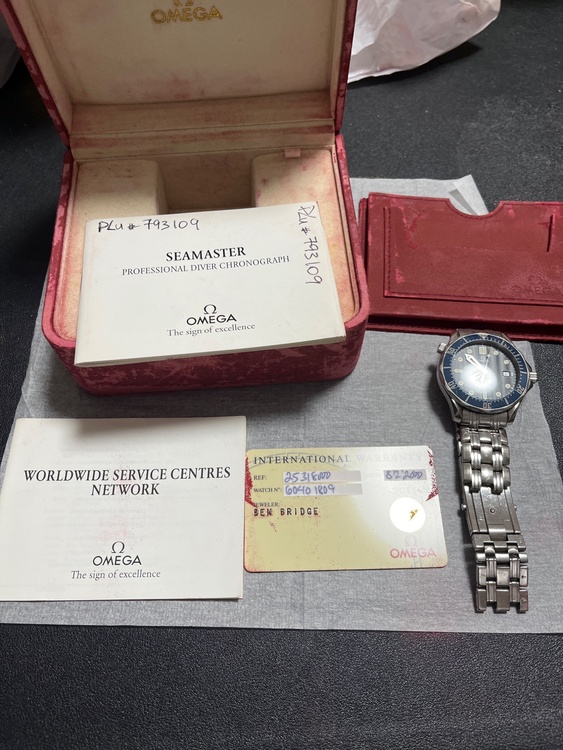 オメガ シーマスター （高級時計）の商品画像 - 査定依頼日：2025年12月4日 - 最高査定価格：360,000円