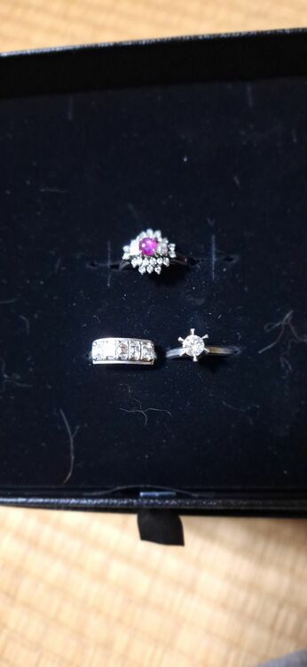 立爪ダイヤ/横1ダイヤ/スタールビー（金・貴金属）の商品画像 - 査定依頼日：2025年11月23日 - 最高査定価格：330,000円