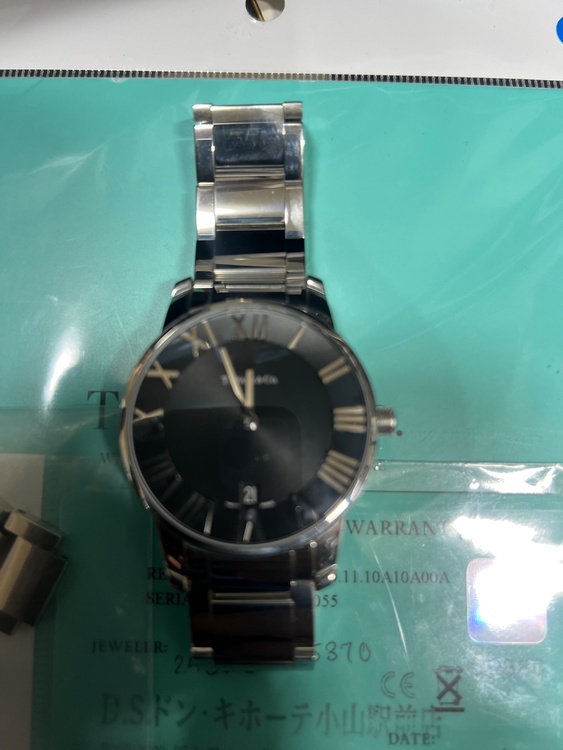 ティファニーアトラスドーム（高級時計）の商品画像 - 査定依頼日：2026年3月21日 - 最高査定価格：30,000円