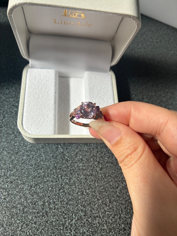 k18PGクンツァイトリング（金・貴金属）の商品画像 - 査定依頼日：2026年3月10日 - 最高査定価格：300,000円