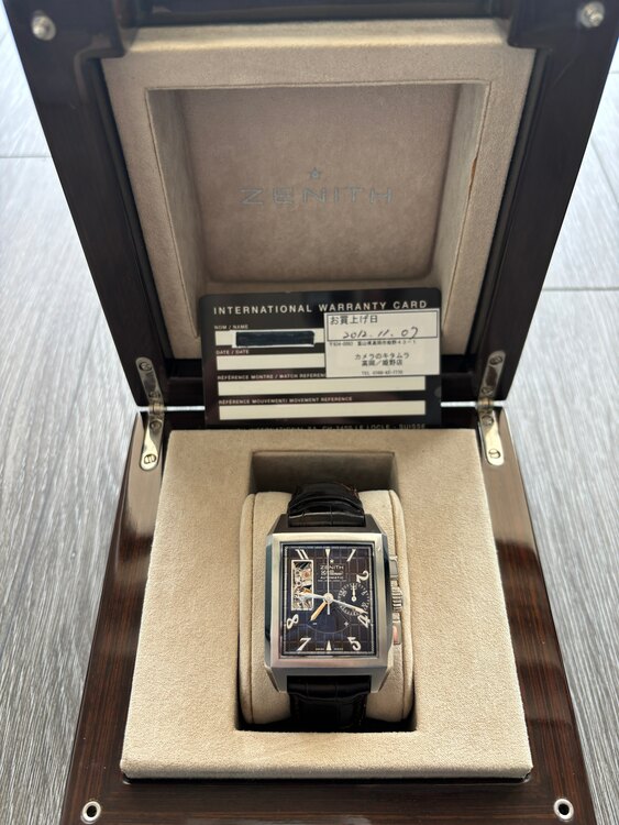 ゼニス その他 （高級時計）の商品画像 - 査定依頼日：2025年4月5日 - 最高査定価格：360,000円