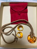 バカラ　イヤリングとネックレスのセット（宝石）の商品画像 - 査定依頼日：2026年3月21日 - 最高査定価格：7,000円