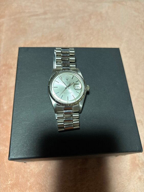 ロレックス デイデイト 1803（高級時計）の商品画像 - 査定依頼日：2025年4月21日 - 最高査定価格：2,000,000円