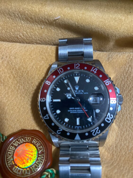 ロレックス GMTマスター 1671（高級時計）の商品画像 - 査定依頼日：2025年2月4日 - 最高査定価格：1,800,000円