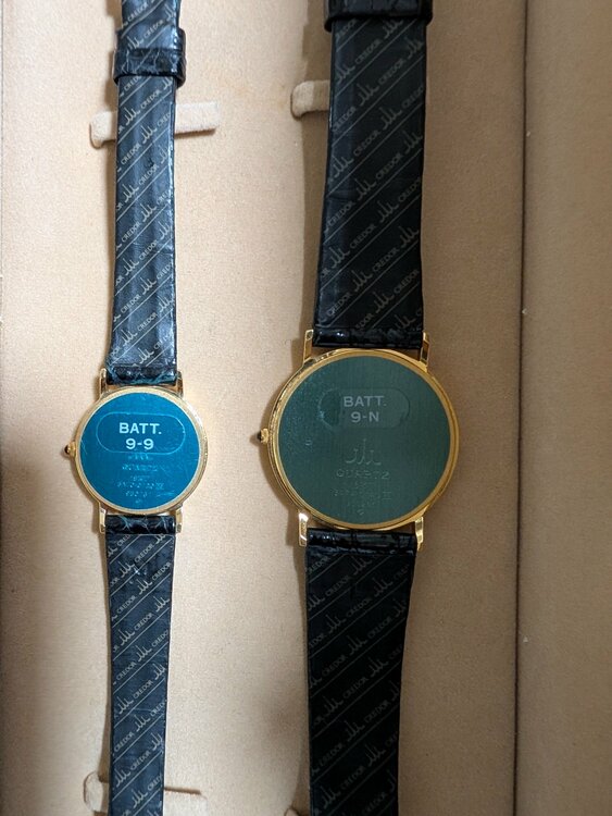 セイコー その他 CREDOR 18KTぺあ（高級時計）の商品画像 - 査定依頼日：2026年2月10日 - 最高査定価格：500,000円