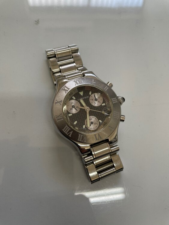 マスト21黒文字盤（高級時計）の商品画像 - 査定依頼日：2025年1月17日 - 最高査定価格：170,000円