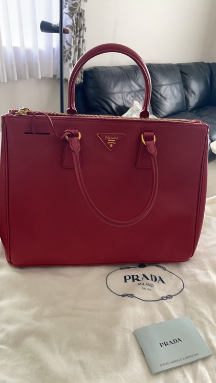 その他 その他 プラダ ガレリア サフィアーノレザー ミディアムバッグ（高級時計）の商品画像 - 査定依頼日：2025年12月10日 - 最高査定価格：30,000円