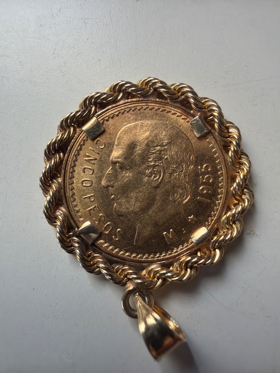 メキシコ5ペソ金貨（金・貴金属）の商品画像 - 査定依頼日：2026年7月23日 - 最高査定価格：100,000円