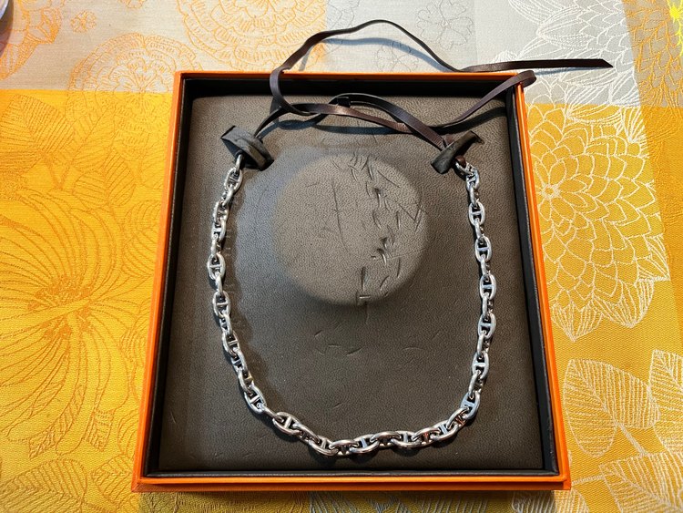 エルメス シェーヌダンクル ネックレス（金・貴金属）の商品画像 - 査定依頼日：2022年11月12日 - 最高査定価格：120,000円