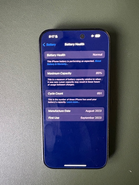 iPhone 15 Pro 512GB SIMフリー（スマホ）の商品画像 - 査定依頼日：2025年11月9日 - 最高査定価格：113,000円