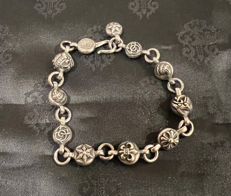 クロムハーツ マルチボールブレスレット#1（金・貴金属）の商品画像 - 査定依頼日：2026年3月27日 - 最高査定価格：100,000円