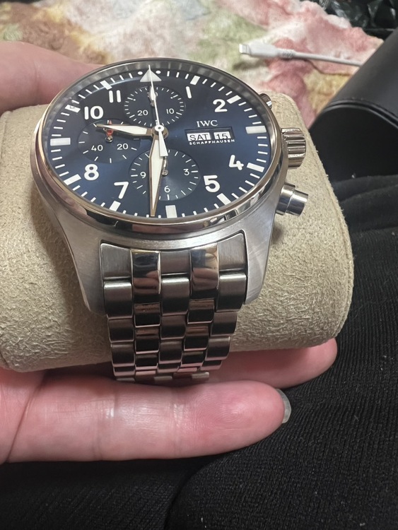 IWC パイロットウォッチ IW37771（高級時計）の商品画像 - 査定依頼日：2026年2月21日 - 最高査定価格：580,000円