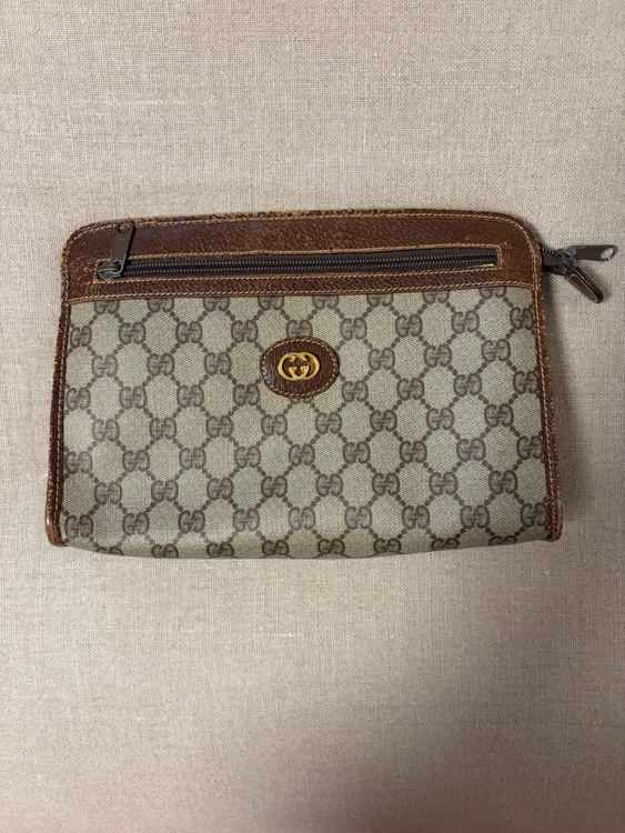 GUCCI GGプラス／オールドグッチ コスメポーチ（ブランドバッグ）の商品画像 - 査定依頼日：2026年10月4日 - 最高査定価格：3,000円