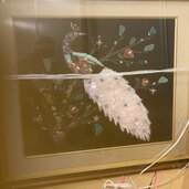 中国宝石画（美術品・骨董品）の商品画像 - 査定依頼日：2025年3月2日 - 最高査定価格：3,000円