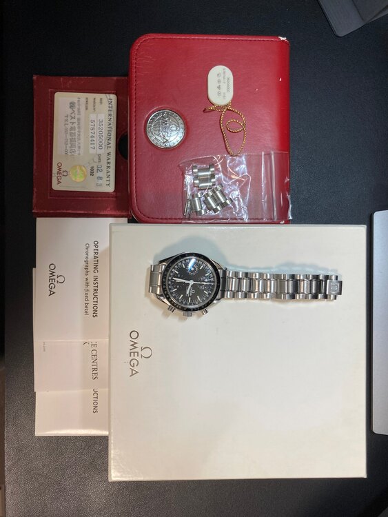 オメガ スピードマスター 3520.5（高級時計）の商品画像 - 査定依頼日：2025年4月30日 - 最高査定価格：270,000円