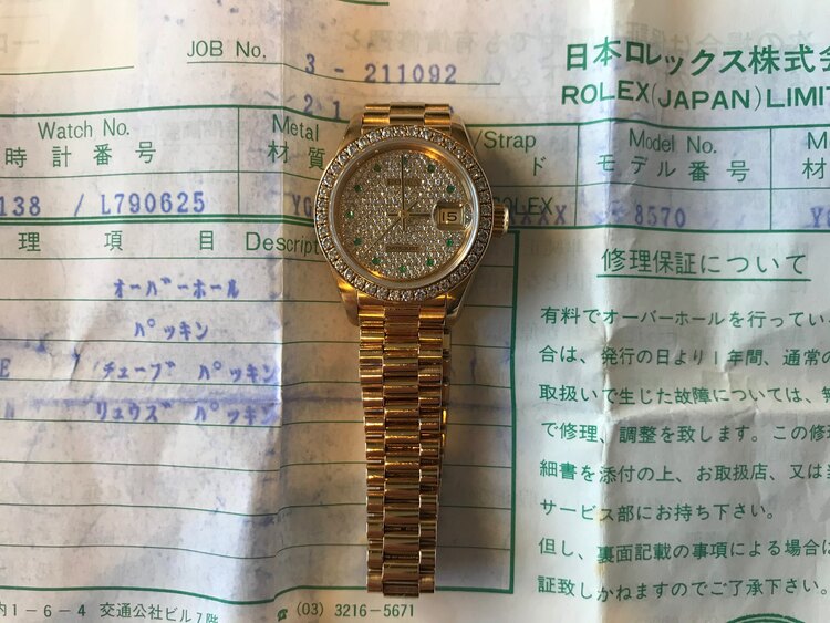 ロレックス型番69138 （金・貴金属）の商品画像 - 査定依頼日：2024年2月16日 - 最高査定価格：1,650,000円