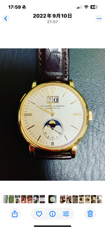 ランゲ＆ゾーネ サクソニア 384.03（高級時計）の商品画像 - 査定依頼日：2025年11月25日 - 最高査定価格：3,450,000円