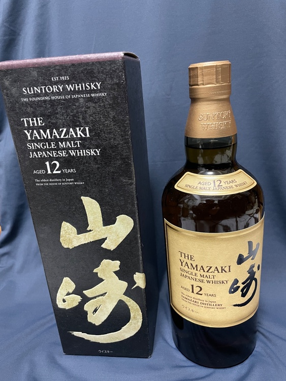 山﨑12年（お酒）の商品画像 - 査定依頼日：2026年6月28日 - 最高査定価格：20,800円
