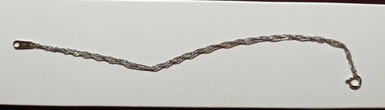 純プラチナブレスレット17cm（金・貴金属）の商品画像 - 査定依頼日：2026年1月13日 - 最高査定価格：22,674円