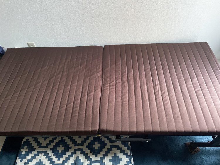 リクライニング折りたたみベッド（家具・寝具）の商品画像 - 査定依頼日：2023年4月9日 - 最高査定価格：100円
