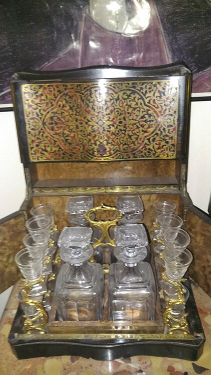 オールドバカラ　リキュールセット（美術品・骨董品）の商品画像 - 査定依頼日：2025年12月17日 - 最高査定価格：60,000円