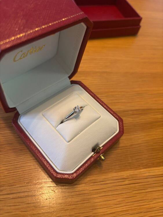 カルティエソリテール1895（宝石）の商品画像 - 査定依頼日：2025年1月7日 - 最高査定価格：63,000円