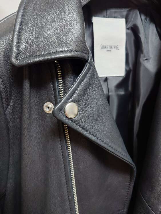 EDWINライダースジャケット（やぎ革）（古着・ファッション）の商品画像 - 査定依頼日：2025年2月23日