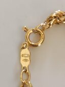 スクリューデザインブレスレット（金・貴金属）の商品画像 - 査定依頼日：2026年1月21日 - 最高査定価格：128,000円