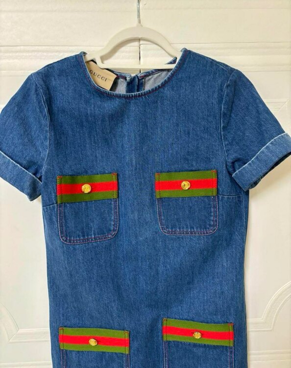 GUCCI ワンピース　デニム（古着・ファッション）の商品画像 - 査定依頼日：2025年4月19日 - 最高査定価格：20,000円