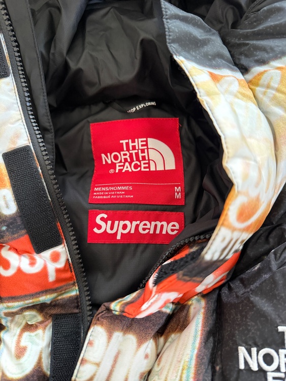 シュプリーム　ノースフェイス　ダウンジャケット（古着・ファッション）の商品画像 - 査定依頼日：2026年1月18日 - 最高査定価格：42,000円