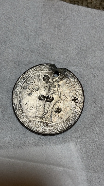 イギリス貿易銀　1912年（金・貴金属）の商品画像 - 査定依頼日：2026年3月1日 - 最高査定価格：100,000円