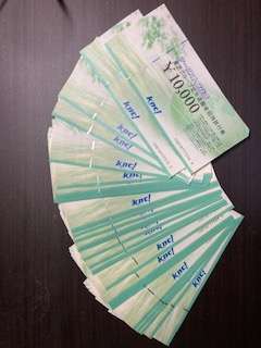 近畿日本ツーリスト（チケット・金券）の商品画像 - 査定依頼日：2025年4月9日 - 最高査定価格：314,500円