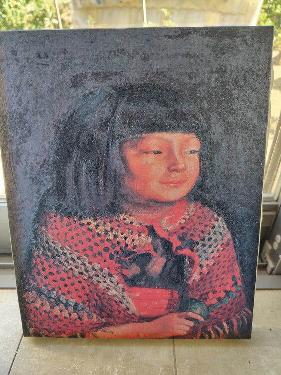 麗子微笑（美術品・骨董品）の商品画像 - 査定依頼日：2025年10月18日 - 最高査定価格：5,000円