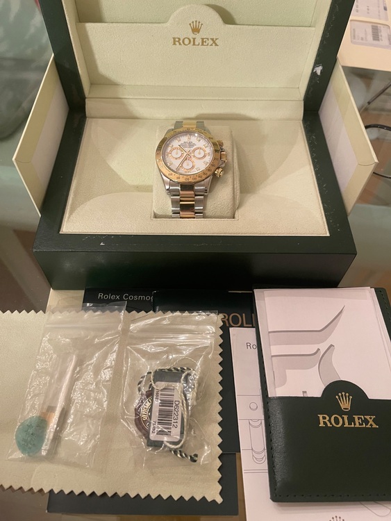 ロレックス デイトナ 116523（高級時計）の商品画像 - 査定依頼日：2025年7月29日 - 最高査定価格：2,750,000円