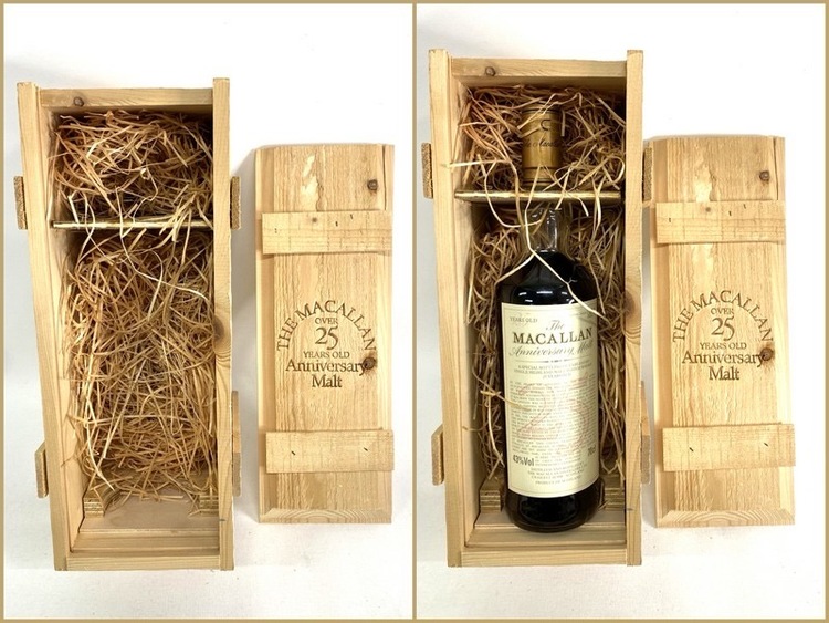 The Macallan Anniversary Malt 25 Years Old（お酒）の商品画像 - 査定依頼日：2026年7月20日 - 最高査定価格：300,000円