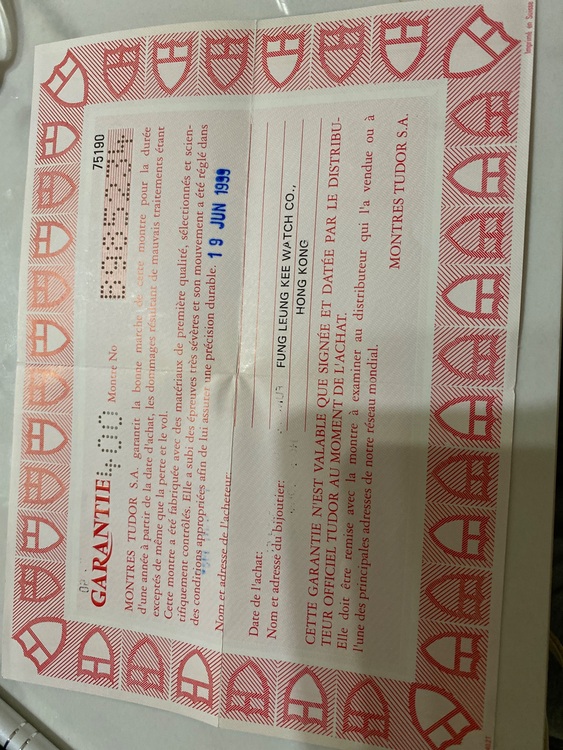 チューダー その他 Ref7519（高級時計）の商品画像 - 査定依頼日：2025年11月19日 - 最高査定価格：520,000円