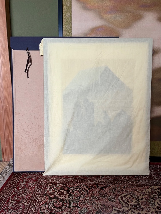 齋藤清木版画　霊峰(19)野仏　1980 12/100（美術品・骨董品）の商品画像 - 査定依頼日：2026年8月28日 - 最高査定価格：65,000円