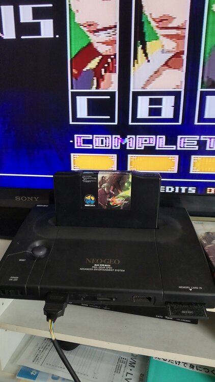 ネオジオ、カセット ザキングオブファイターズ2003（ゲーム機本体・ゲームソフト）の商品画像 - 査定依頼日：2026年9月23日 - 最高査定価格：100,000円