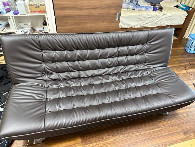 ニトリ　1210106 ソファベット　Nシールド ロックBK（家具・寝具）の商品画像 - 査定依頼日：2023年6月12日 - 最高査定価格：1,000円