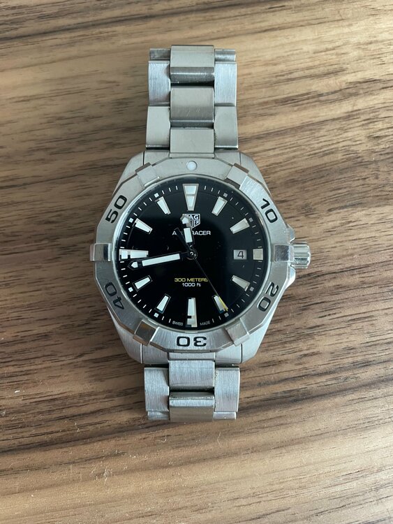 タグ・ホイヤー アクアレーサー（高級時計）の商品画像 - 査定依頼日：2025年12月25日 - 最高査定価格：150,000円