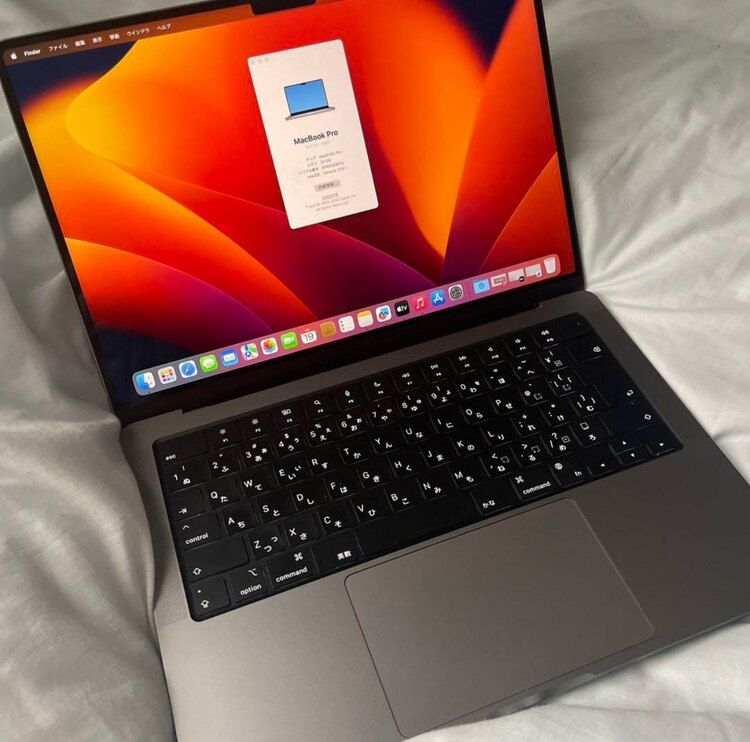 MacBook M2Pro（PC・タブレット）の商品画像 - 査定依頼日：2025年5月14日 - 最高査定価格：125,000円
