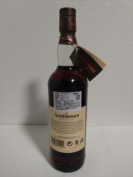 グレンドロナック1993 16年（お酒）の商品画像 - 査定依頼日：2025年5月10日 - 最高査定価格：40,000円