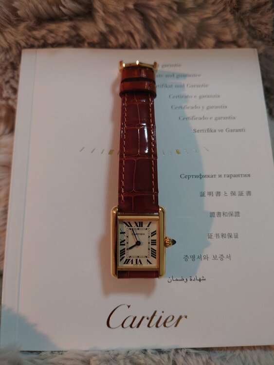 カルティエ タンク （高級時計）の商品画像 - 査定依頼日：2025年12月24日 - 最高査定価格：880,000円