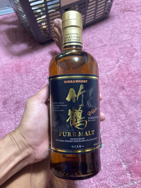 竹鶴（お酒）の商品画像 - 査定依頼日：2025年9月20日 - 最高査定価格：5,000円