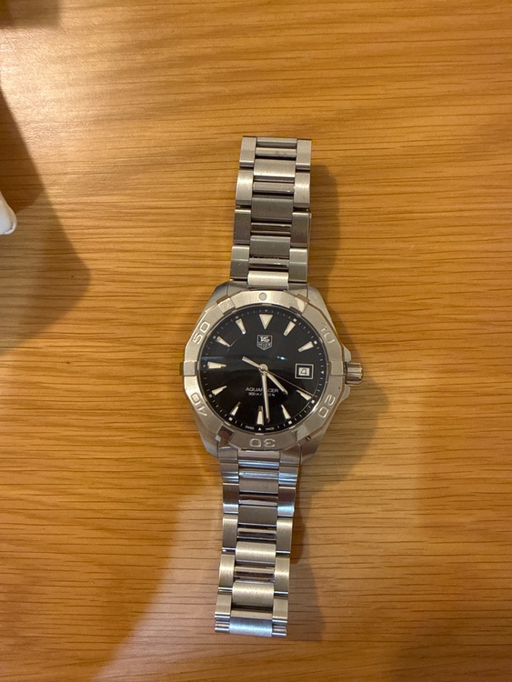 タグホイヤー アクアレーサー WAY1110RZW368（高級時計）の商品画像 - 査定依頼日：2026年1月31日 - 最高査定価格：115,000円