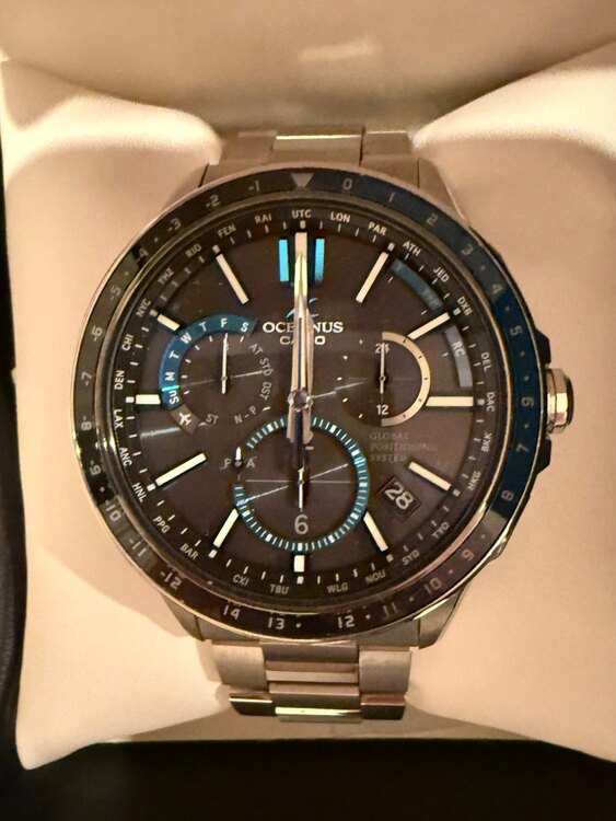 CASIO OCEANUS（高級時計）の商品画像 - 査定依頼日：2025年5月10日 - 最高査定価格：38,000円